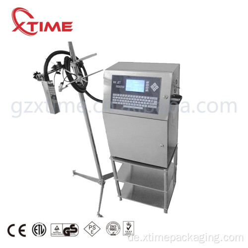 Industrielle Tintenstrahl-Druckmaschine mit Ablaufdatum-Code